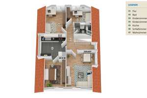 Viele Zimmer - großes Grundstück - 1-2 Familienhaus in Gifhorn - Nähe Innenstadt – Gifhorn (Kreis) – Vorschaubild 15