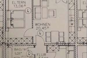 gepflegte 3-Zimmer-Terrassenwohnung mit EBK – Die vollständige Adresse der Immobilie erhältst du vom Anbieter., 86165 Lechhausen-Süd, Augsburg – Vorschaubild 8
