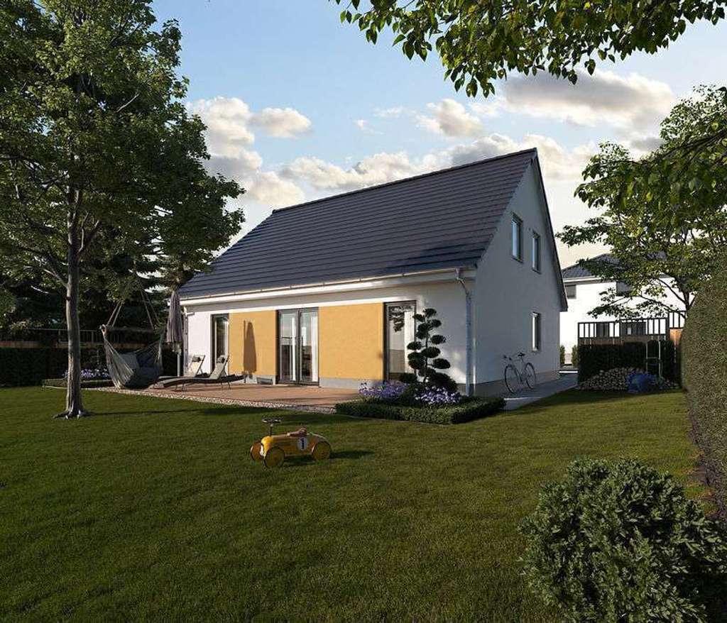 Immobilie in Gerach - Mitwachshaus 148 in Gerach, Preis inkl. Grundstück, massiv gebaut - Bild 0