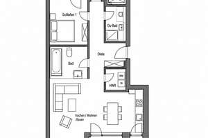 WE45 | Großzügige 3-Zimmer-Wohnung mit 2 Balkone und EBK im Inneren Westen. Frei ab 01.12. – 93049 Westenviertel, Regensburg – Vorschaubild 11
