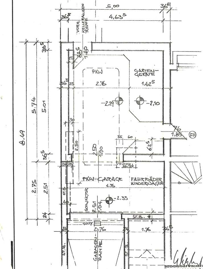 Grundriss - Keller - Anbau