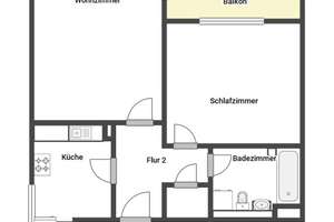 
Attraktive Kapitalanlage - zwei Zimmer Wohnung in Leverkusen Lützenkirchen  – Die vollständige Adresse der Immobilie erhältst du vom Anbieter., 51381 Lützenkirchen, Leverkusen – Vorschaubild 9