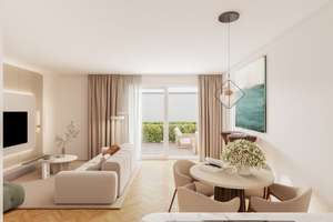 Neubau-Erdgeschosswohnung mit ruhiger, eigener Terrasse und Südausrichtung im Kö-Karree