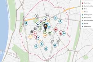 Helle, bezugsfreie 2-Zimmer-Wohnung mit Balkon & Loggia in Düsseldorf-Pempelfort – 40477 Pempelfort, Düsseldorf – Vorschaubild 14