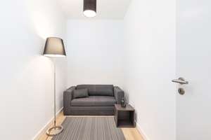 Chausseestraße, Mitte: 2 Zimmer Neubauwohnung im "Living 108", 3. OG, Gemeinschaftsterrasse, Aufzug – Chausseestr. 108, 10115 Mitte (Ortsteil), Berlin – Vorschaubild 16