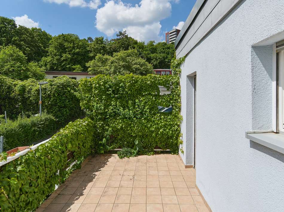 Balkon - Süd-West-Seite