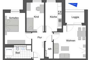 NEUBAUPROJEKT! Gute Lage in Köln-Holweide – August-Strindberg-Str. 11a, 51067 Holweide, Köln – Vorschaubild 4
