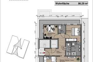 Penthouse Wohnung im 4. OG  mit Aufzug barrierefrei/ altengerecht – Die vollständige Adresse der Immobilie erhältst du vom Anbieter., 47799 Cracau, Krefeld – Vorschaubild 12