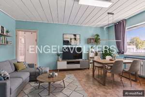 3-Zimmer-Wohnung mit Rheinlage, Entwicklungspotenzial und exzellenter Anbindung