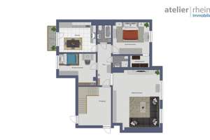 Tolle 3,5-Zimmer Wohnung im 2. OG mit Balkon und Garage in OB-Styrum – Die vollständige Adresse der Immobilie erhältst du vom Anbieter., 46045 Styrum, Oberhausen – Vorschaubild 10