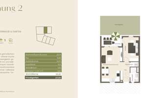 BESICHTIGUNG, Sonntag 11-13 Uhr - Helle 2-Zimmer Wohnung im Erdgeschoss mit Garten! (02) – 79115 Haslach-Gartenstadt, Freiburg im Breisgau – Vorschaubild 2