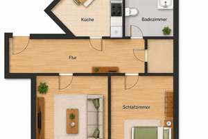 WG geeignete Wohnung in attraktiver Lage. – Aurelienstraße  35, 4177 Lindenau, Leipzig – Vorschaubild 7