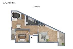 Frisch renovierte 3-Zimmer-Wohnung mit 2 Balkonen & Stellplatz in Heidelberg-Rohrbach – Heidelberger Straße 26, 69126 Rohrbach, Heidelberg – Vorschaubild 12