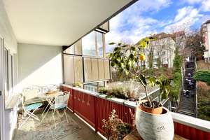 Hochwertig möblierte 3-Zimmer Traumwohnung: Panoramablick, 2 Balkone - Internationals Welcome!  – Olgastraße 69, 70182 Heusteigviertel, Stuttgart – Vorschaubild 5