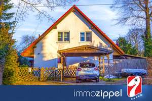 Massives EFH in Birkholzaue: Bj.2001, 5 Zi., Kü., 2 Bäder, Sauna, Kamin, Carport, 502 m² Grundstück