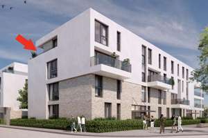 Exklusive Penthousewohnung mit 98 qm und 3 Zimmern