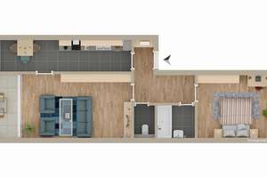 Sonnige 2-Zimmer-Wohnung mit Westbalkon, Aufzug und sensationeller Aussicht. – Die vollständige Adresse der Immobilie erhältst du vom Anbieter., 70374 Schmidener Vorstadt, Stuttgart – Vorschaubild 17