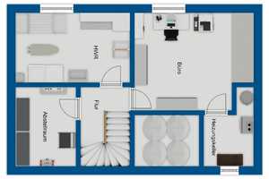 URFELD: Freistehendes Haus in Rheinnähe und Ruhiglage – Rhein-Erft-Kreis – Vorschaubild 16