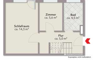 Bremen-Schwachhausen: 3,5 Zimmer-Maisonnettewohnung mit Loggia, Kellerraum und Garage  – Die vollständige Adresse der Immobilie erhältst du vom Anbieter., 28211 Gete, Bremen – Vorschaubild 18