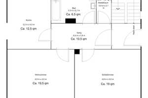 Helle 2 Zimmer Wohnung mit großem Garten in München Moosach – München – Vorschaubild 6