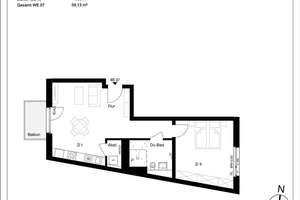 Komfortable 2-Zimmer-Wohnung im 2. Obergeschoss mit Balkon – Neusser Straße  367, 50733 Nippes (Ortsteil), Köln – Vorschaubild 8