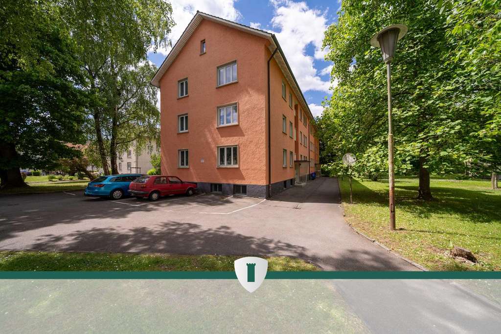 Bezugsfreie, charmante 3-Zimmer-Wohnung in herrlicher Lage direkt an der Aach