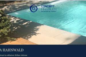Exklusive Villa mit Pool, Einliegerwohnung & Wellnessbereich - in begehrter Lage von Köln-Hahnwald