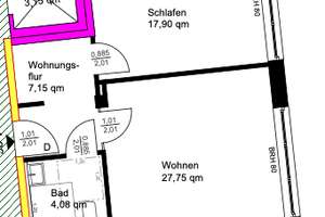 2-Zi-Wohnung in bester Innenstadtlage an der offen gelegten Lutter – Ravensberger Straße 10b, 33602 Mitte, Bielefeld – Vorschaubild 9