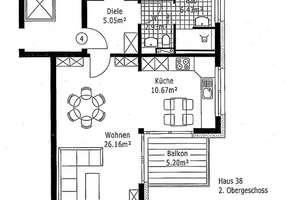 Wohnung mit Ausblick in der Dortmunder Bittermark  – 44229 Bittermark, Dortmund – Vorschaubild 12
