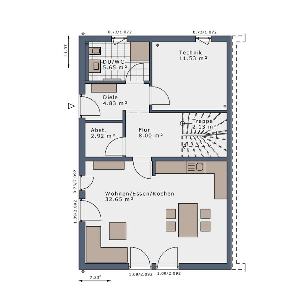 Immobilie in Gelbensande - Eigenheim statt Miete! – Wunderschönes Traumhaus von Schwabenhaus - Bild 2