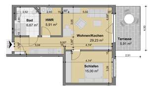 Neubau-Erdgeschosswohnung mit Terrasse und stilvollem Wohnkomfort. – Die vollständige Adresse der Immobilie erhältst du vom Anbieter., 38226 Lebenstedt, Salzgitter – Vorschaubild 13