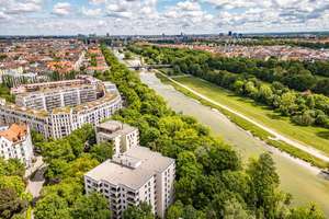 Traum im Grünen: Großzügige, modernisierte 2-Zimmer-Erdgeschosswohnung mit Terrasse – Isartalstraße 45a, 80469 Dreimühlen, München – Vorschaubild 11