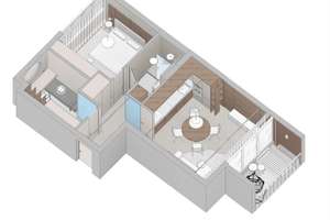 Privatverkauf – Möblierte 3-Zimmer Designerwohnung in Alt-Stralau (Friedrichshain) – Bootsbauerstraße 16, 10245 Friedrichshain, Berlin – Vorschaubild 54
