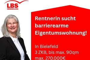 Suche eine barrierearme Wohnung in Bielefeld-Jöllenbeck und Umkreis