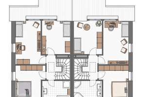 LETZTE DHH - Bestseller*Geräumige Doppelhaushälfte* 4 Zimmer plus Dachstudio*! 65 – Julius-Frank-Str. 65, 28865 Lilienthal – Vorschaubild 5