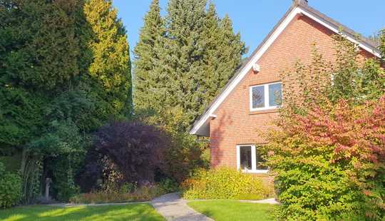 Bild von Sonniges Architektenhaus mit Erdwärmepumpe und großem Grundstück im Osten Hamburgs - provisionsfrei