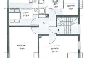 Vollausgestattete 2-Zimmer Dachgeschosswohnung im Verlegerviertel – Schepp Allee 22, 64295 Darmstadt-West, Darmstadt – Vorschaubild 14