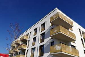 Moderne Wohnung mit zwei Zimmern,  Balkon und Einbauküche in Düsseldorf-Oberkassel