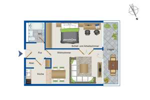 Bezugsfrei und Erbbaurecht! Renovierungsbedürftige 2-Zimmer-Wohnung im Hochparterre in Au-Haidhausen – Die vollständige Adresse der Immobilie erhältst du vom Anbieter., 81669 Obere Au, München – Vorschaubild 12