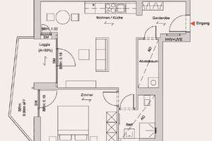 Hier findet jeder seinen Platz: 2-Zimmer Wohnung mit Balkon im Erstbezug – Johann-Eck-Straße 8, 4315 Neustadt-Neuschönefeld, Leipzig – Vorschaubild 8