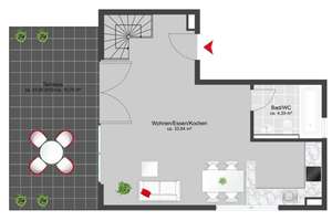 Erdgeschosswohnung mit Souterrain und großer Südterrasse in München Trudering – Wiesbachhornstraße 3, 81825 Gartenstadt Trudering, München – Vorschaubild 11