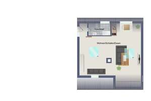 Teilsanierte DHH (2 Apartments) in Egg.-Leopoldshafen mit Hof, Carport + Gartengrundstück! – Die vollständige Adresse der Immobilie erhältst du vom Anbieter., 76344 Eggenstein-Leopoldshafen – Vorschaubild 22