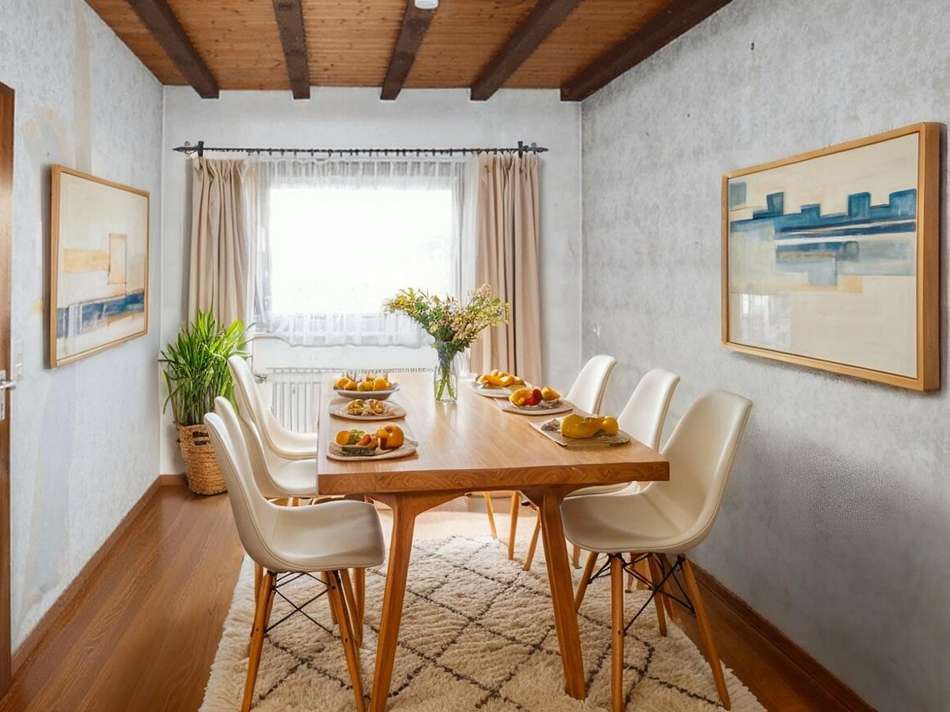 Esszimmer EG KI-visualisiert