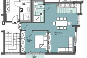 Helle 2-Zimmer-Wohnung mit EBK - provisionsfrei – Innsbrucker Str. 2, 74072 Heilbronn, Heilbronn – Vorschaubild 9