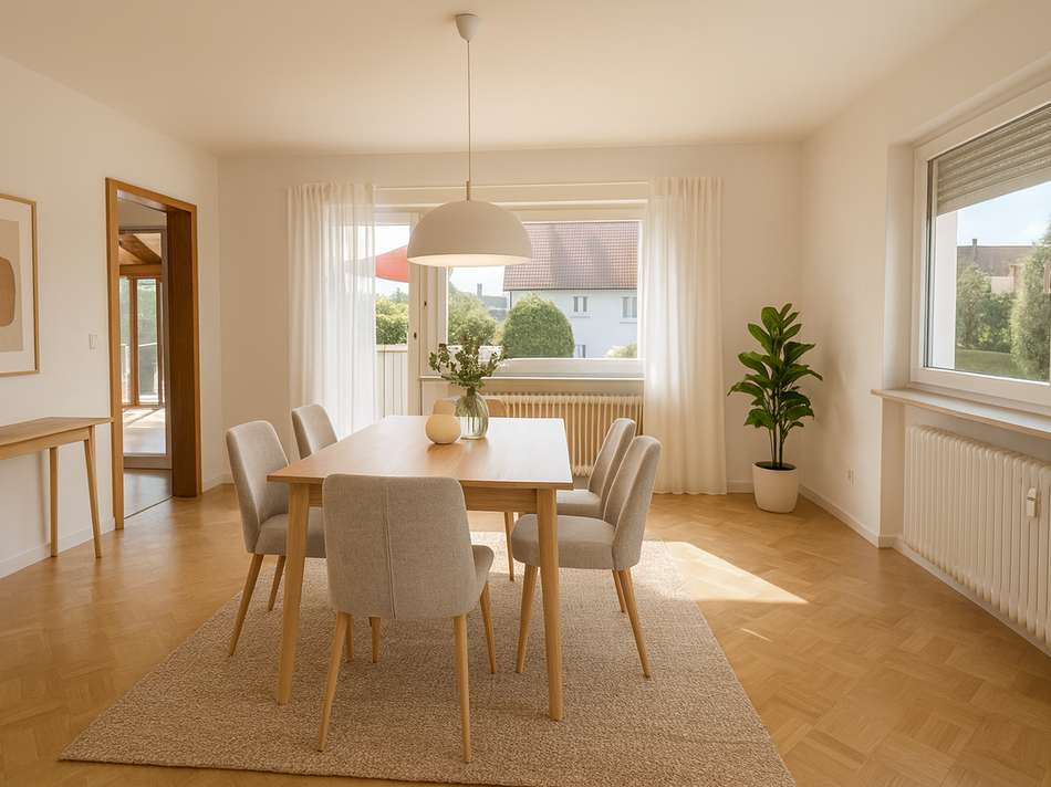 Esszimmer Homestaging