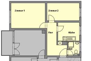 Modernes Wohnen mit Tageslichtbad – 2-Zi.-Wohnung in zentraler Lage – Hohenstaufenstr. 43, 75177 Nordstadt, Pforzheim – Vorschaubild 5