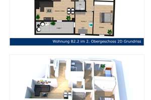Walking on Sunshine! 4-Zimmer-Neubauwohnung mit 2 Balkonen, Einbauküche, TG-Stellplatz – Hördtstraße 8, 70435 Zuffenhausen-Mitte, Stuttgart – Vorschaubild 16