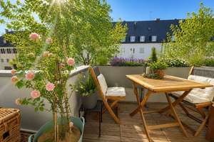 Neue 1 Zi.-Whg., separate Tageslicht-Küche, SW-Balkon, grüne & ruhige Toplage von Sendling-Westpark – Die vollständige Adresse der Immobilie erhältst du vom Anbieter., 81377 Am Waldfriedhof, München – Vorschaubild 1