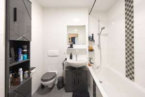 Panorama Tower Germering | Sanierte 2-Zimmer-Wohnung mit Balkon & Tiefgarage (4.OG) – Münchenerstraße 2, 82110 Germering – Vorschaubild 5