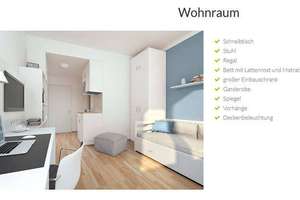 Attraktive Kapitalanlage in Hamburg-Harburg – modernes Studentenapartment in gefragter Hochschullage – Die vollständige Adresse der Immobilie erhältst du vom Anbieter., 21079 Harburg (Ortsteil), Hamburg – Vorschaubild 2